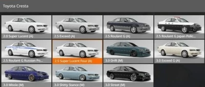 Toyota Cresta X100 v1.0 0.31