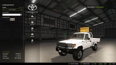 Toyota Landcruiser J70 GXL v1.0.0.0