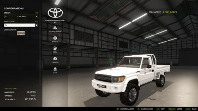 Toyota Landcruiser J70 GXL v1.0.0.0