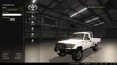 Toyota Landcruiser J70 GXL v1.0.0.0