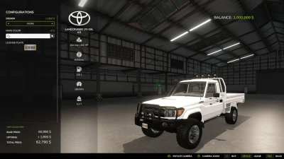 Toyota Landcruiser J70 GXL v1.0.0.0