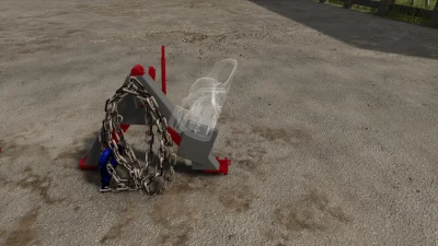 Tractor triangle for the forest FS25 v1.0.0.0