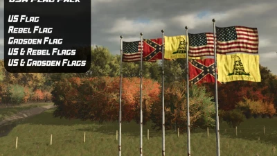 USA & Iowa flags pack v1.0.0.0