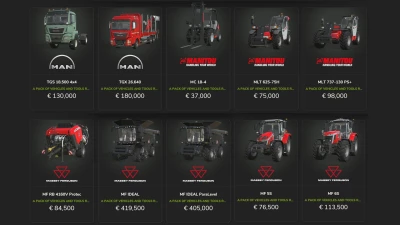 Vehicles and Tools Pack L-M v1.1.0.0
