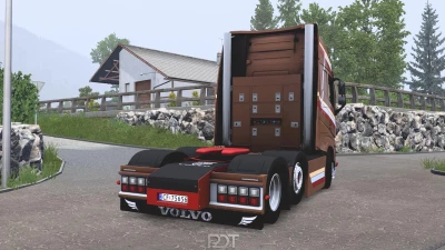 Volvo FH5 Tonerud Transport + Trailer v2.0 1.53