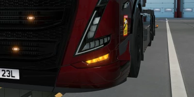 Working Amber Foglights for SCS Volvo FH5 v1.0