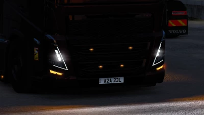 Working Amber Foglights for SCS Volvo FH5 v1.0
