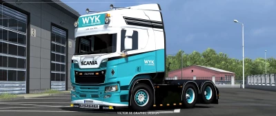WYK Express Scania R 2024 Skinpack v1.1