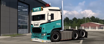 WYK Express Scania R 2024 Skinpack v1.1