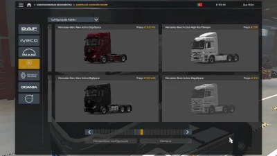 ALL TRUCKS AT THE DEALER ETS2 14 10 2025 1.0 1.50 1.56