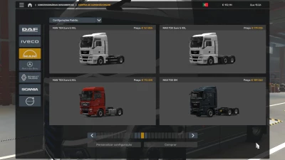 ALL TRUCKS AT THE DEALER ETS2 14 10 2025 1.0 1.50 1.56