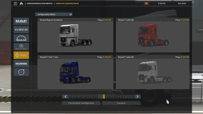 ALL TRUCKS AT THE DEALER ETS2 14 10 2025 1.0 1.50 1.56