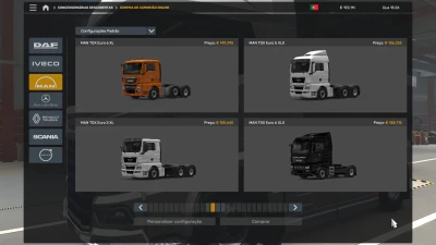 ALL TRUCKS AT THE DEALER ETS2 14 10 2025 1.0 1.50 1.56