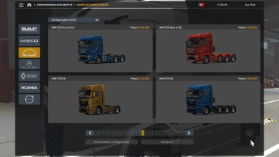 ALL TRUCKS AT THE DEALER ETS2 14 10 2025 1.0 1.50 1.56