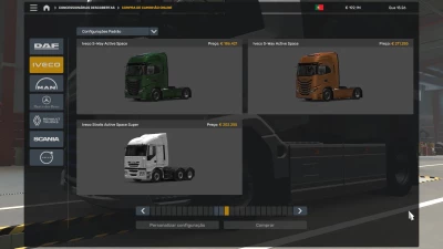 ALL TRUCKS AT THE DEALER ETS2 14 10 2025 1.0 1.50 1.56