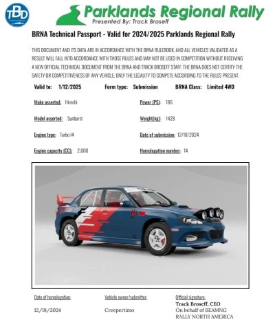 BeamNg.Rally USA Pack v1.1