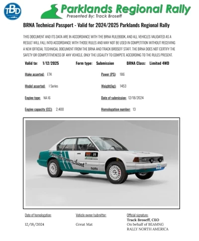 BeamNg.Rally USA Pack v1.1