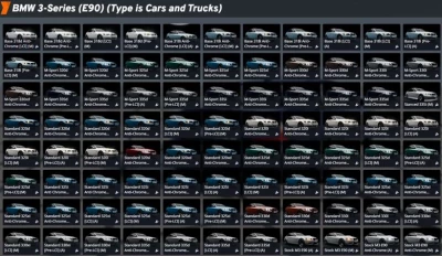 BMW 3-Series (E90) 0.37.x