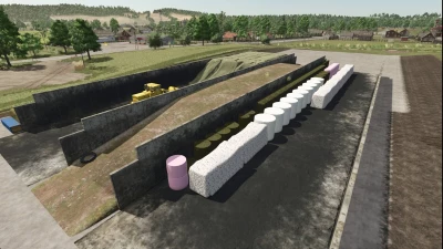 Bunker Silo Bale Storage v1.0.0.0