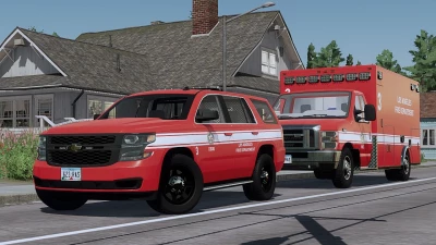 Chevrolet Tahoe 2015 Fire Department v1.0.0.0