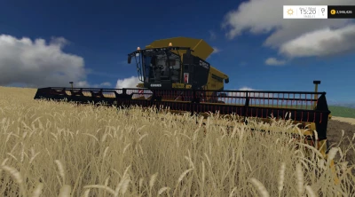 CLAAS LEXION 780TT CAT EXTRA HIT MEGA USA EDITION BLACK AND BROWN V1.0