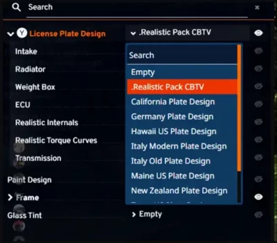 Crashbosstv - Realistic License Plate Pack v1.0