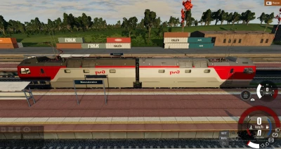 Electric locomotive 2ES6 v3.0