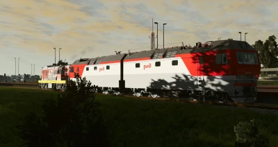 Electric locomotive 2ES6 v3.0