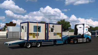 [ETS2] European Caravan Transport Trailer 1.56
