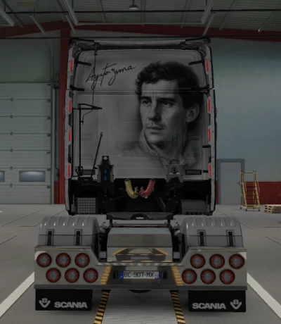 Skin Ayrton Senna Limited Edition Scania S v1.0