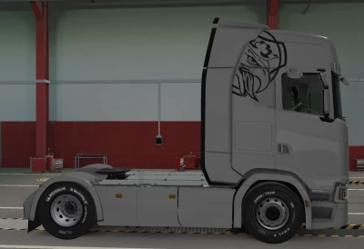 Skin Left Lane Bandito Scania S v1.0