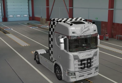 Skin Marco Simoncelli Scania S v1.0