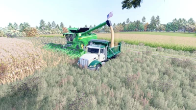 FS25 HD Modding Peterbilt 340 Dump Truck v1.0.0.0