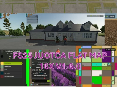 FS25 JUOTCA FLAT MAP 16X V1.6.0