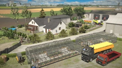 FS25 Large Polish Farm with Machines v1.0.0.0