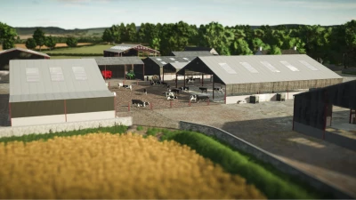 FS25 UK Dairy Barn v1.0.0.0