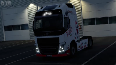 Girteka Logistics 7000th Truck Special Skin v1.0 1.56.x