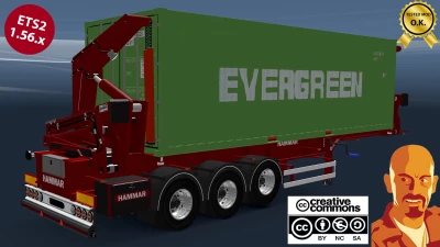 HAMMAR BOXLOADER TRAILERS v1.0 ETS2 1.54-1.56.x