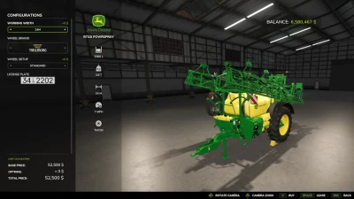 John Deere Precision Farming Sprayers 1.7.0.0