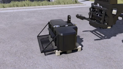 Lizard 1050KG front and rear weight v1.0.0.0