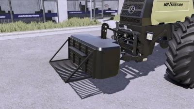 Lizard 1050KG front and rear weight v1.0.0.0