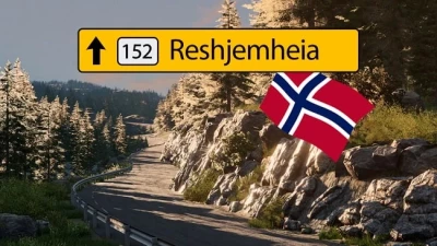 Norwegian Road 152 "Reshjemheia" v0.3.1