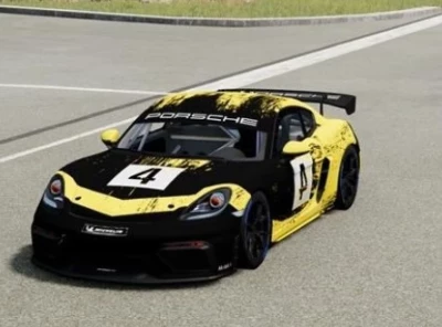Porsche 718 Cayman GT4 Clubsport v1.0