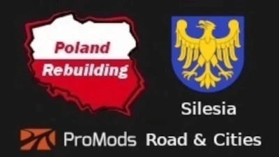 ProMods road & cities Silesia merge v1.7.1