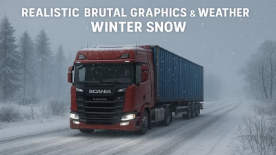 Realistic Brutal Graphics & Weather Winter Snow v2.2 1.56