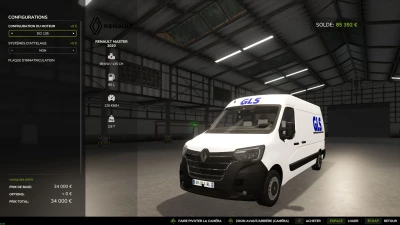 Renault Master IV 2020 GLS v1.0.0.0