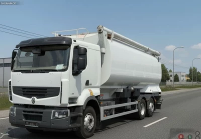 Renault Premium Lander Rigid Tanker Truck Mod v1.0