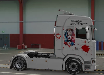 R.K.S. Livrea Harley Quinn Scania S v1.0