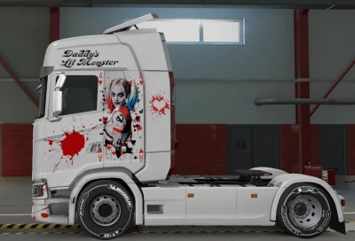 R.K.S. Livrea Harley Quinn Scania S v1.0