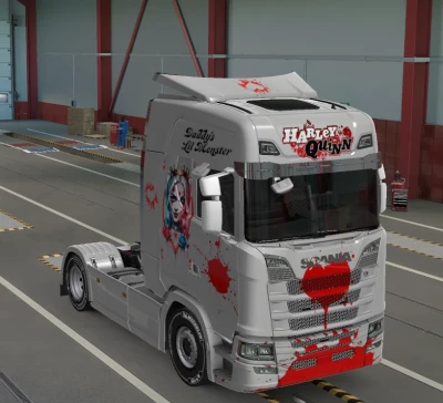 R.K.S. Livrea Harley Quinn Scania S v1.0